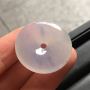 紫冰平安扣 尺寸27*5.6mm