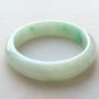 带色正圈翡翠手镯 尺寸 56.2*14.5*7.7mm