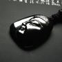 墨翠大日如来翡翠吊坠  尺寸51-38-7毫米