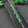 冰绿翡翠手链 细腻起胶