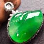 冰阳绿天鹅翡翠吊坠 尺寸18.2*26.2*4整体29.2*28.4*9