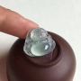 冰种晴水笑佛 翡翠吊坠 尺寸 18.6x20x6 毫米