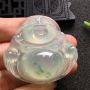 冰飘花佛公 翡翠挂件 尺寸43.2*46.2*10.6mm