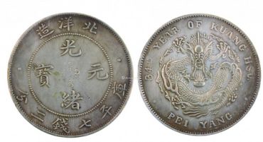 北洋造光绪元宝34年值多少钱  光绪元宝价值分析