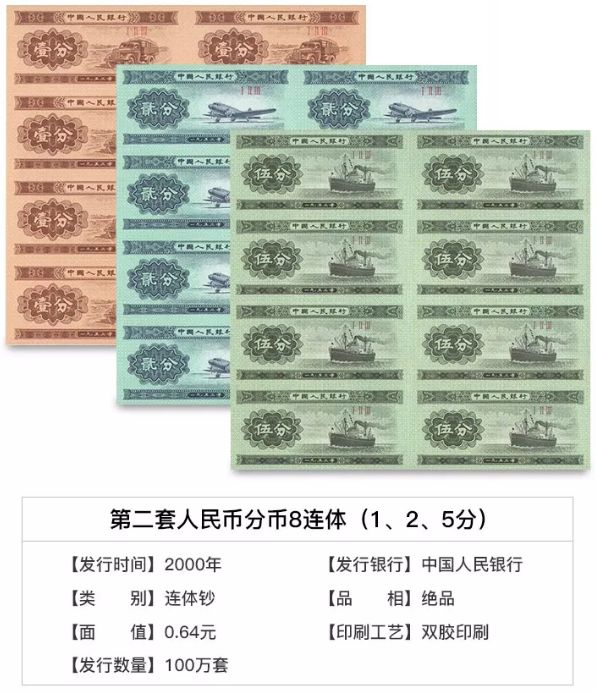 我国发行了多少种连体钞   不同的连体钞收藏价值不同