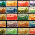 民航4 香港版航空邮票