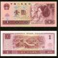 1996年1元人民币市场价值