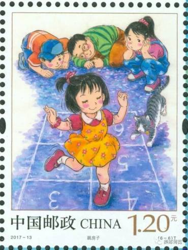 新邮预报：2017年5月31日发行《儿童游戏(一)》特种邮票