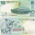 奥运10元纪念钞回收价格？奥运纪念钞价值多少？