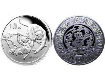 2004猴年银币--丙申猴年的到来是否会引起猴年纪念币的价格变动