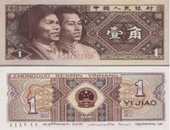 1980年1角人民币