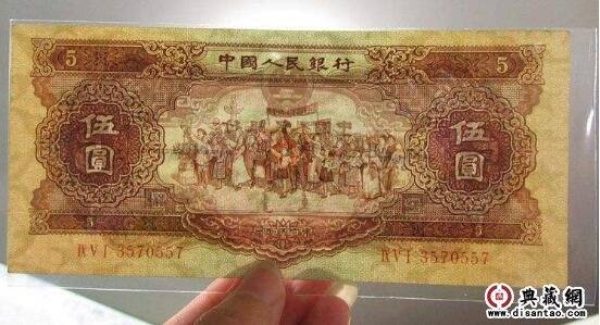 浅析第二套人民币海鸥5元价格及收藏空间