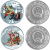 2010年中国古典文学名著水浒传1盎司彩银套币（第2组）