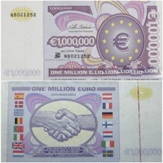 百万欧元纪念钞