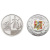 2012龙年生肖圆形12盎司银章