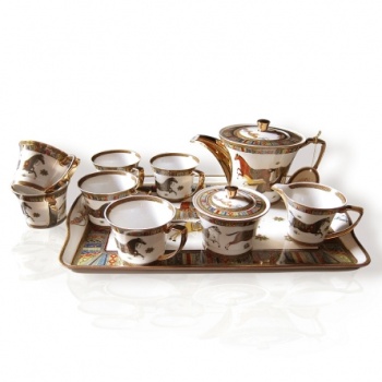 皇家咖啡具欧式高档陶瓷礼品爱马士