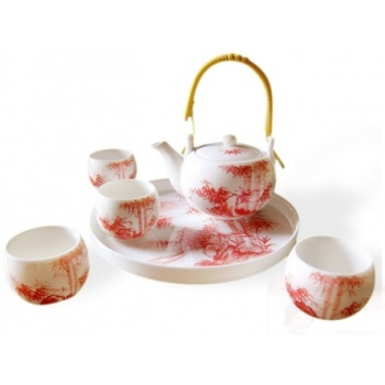 紅竹韻整套工夫茶茶具