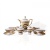 欧式陶瓷versace(范思哲)陶瓷17头皇家咖啡具茶具