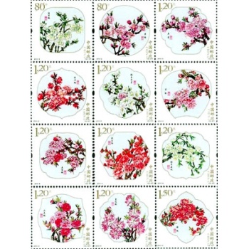 2013-6 桃花 香味郵票