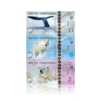 2013年北极三连体测试钞