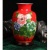 醴陵陶瓷臺面牡丹花瓶 花開富貴