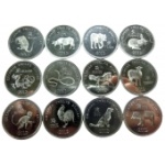 索馬里蘭十二生肖紀念幣 外國硬幣
