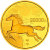 2014马年金银币 2公斤圆形金质纪念币