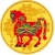 2014馬年金銀幣 5盎司圓形金質彩色紀念幣