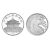 2002年壬午马年 生肖本金银套币（1/10盎司金+1盎司银）