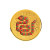 2013蛇年5盎司圆形彩色金质纪念币