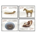 J 2018-11 絲綢之路文物（一）郵票 套票