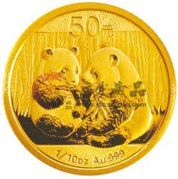 2009年1/10盎司熊猫金币