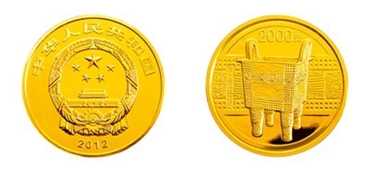 2012青铜器（第一组）5盎司金币