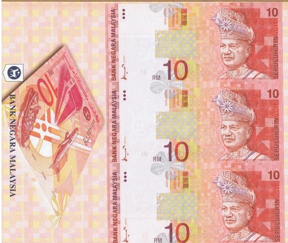 马来西亚10元三连体