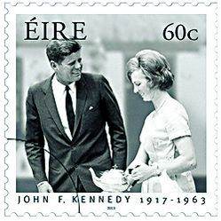 爱尔兰发行肯尼迪纪念邮票
