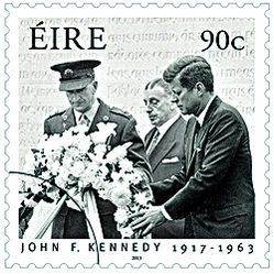 爱尔兰发行肯尼迪纪念邮票