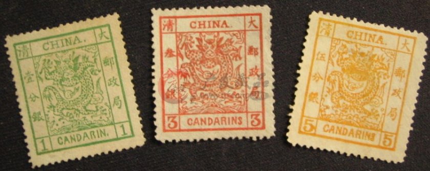 中国第一枚邮票是什么邮票，哪年发行的？
