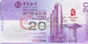 奥运纪念钞的价格变化