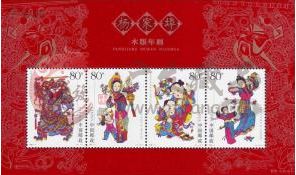   走进杨家埠木版年画小全张