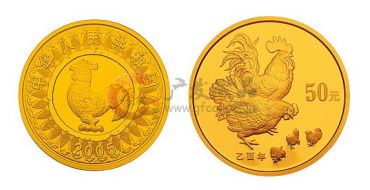 金币的收藏价值2005年鸡年金币来回答