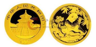 2007年熊猫金币的市场扩大，前景看好