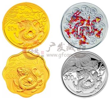 龙年5盎司彩金币是否值得收藏