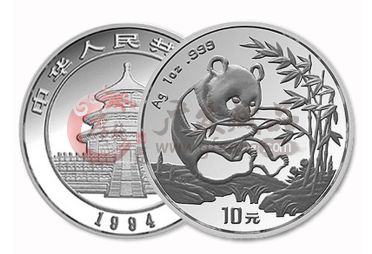 1994年熊猫银币的行情投资分析