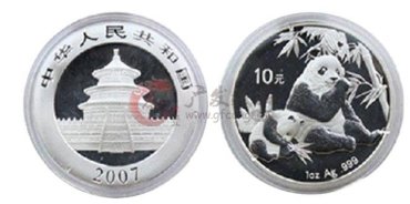 羊年银币升值空间大，如何鉴别2007年金银币真假