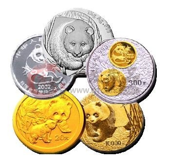自成系列的熊猫套装金币和金银币投资