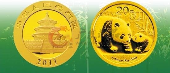 中国珍稀野生动物纪念币和自成系列的熊猫套装金币