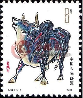 1985年生肖邮票和2009年牛邮票整版的收藏价值