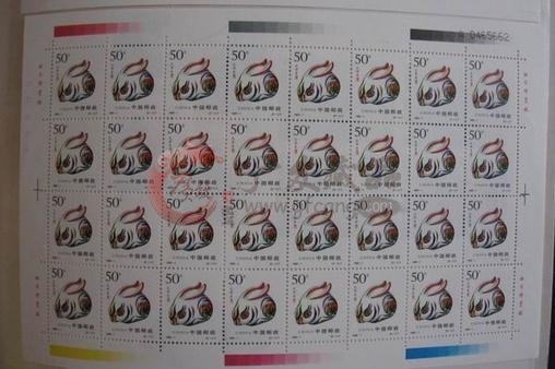 收藏風(fēng)險低的2006-1狗年郵票和兔年整版郵票