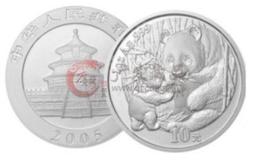 浅谈2005年熊猫银币