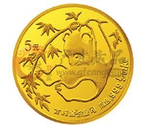 投资收藏的不二之选——1985 熊猫纪念币金币